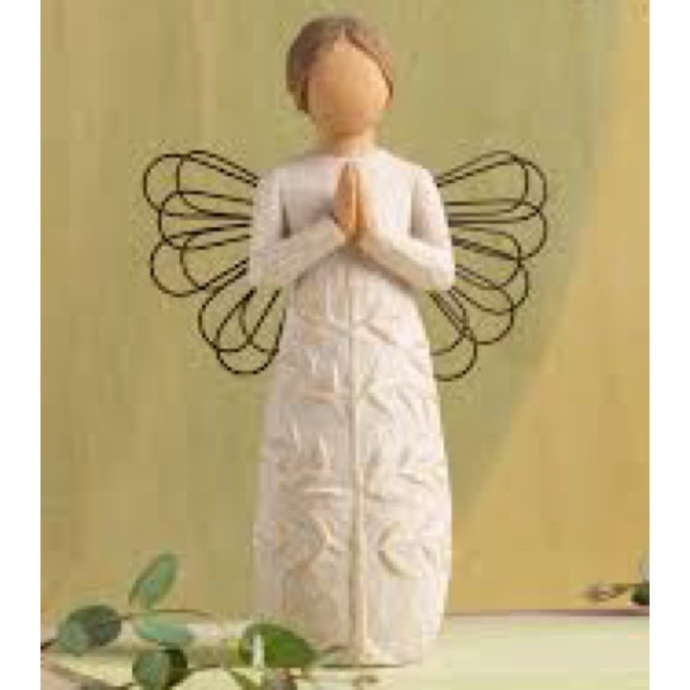 Willow Tree Angel Figurine A Tree A Prayer Vintage Y2K DEMDACO 2005 Susan Lordi